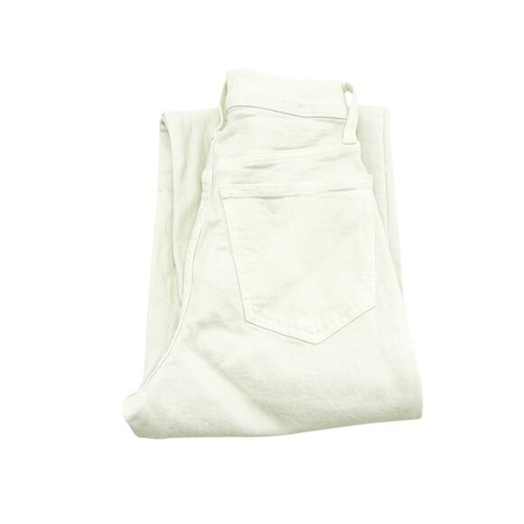 Madewell The Perfect Vintage Wide-Leg Crop Jean White Size 23 - Picture 1 of 7